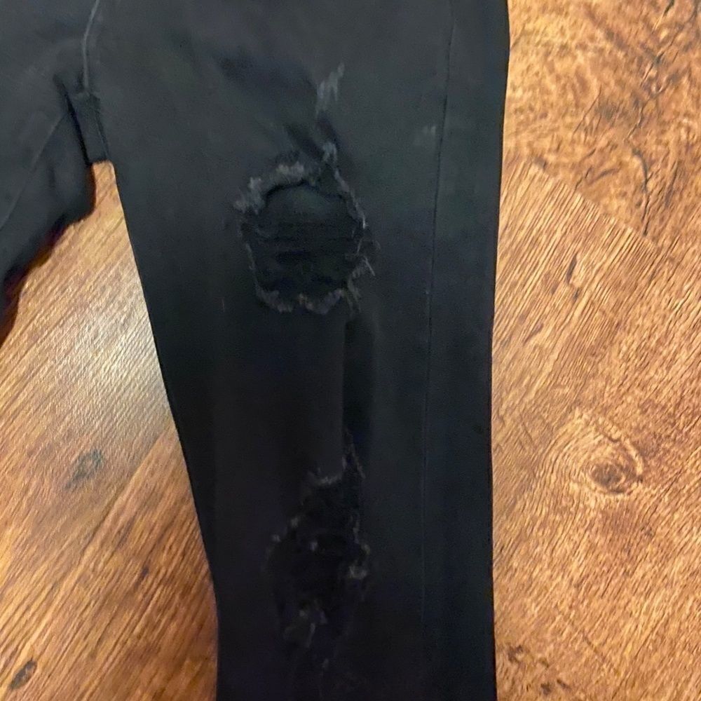 Aeropostale High Rise Jeggings Black 8 Long - Picture 2 of 7